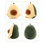 Peluche-avocat-kawaii-moelleuse-en-forme-de-fruit-coupe-avec-noyau-souriant-picture-7