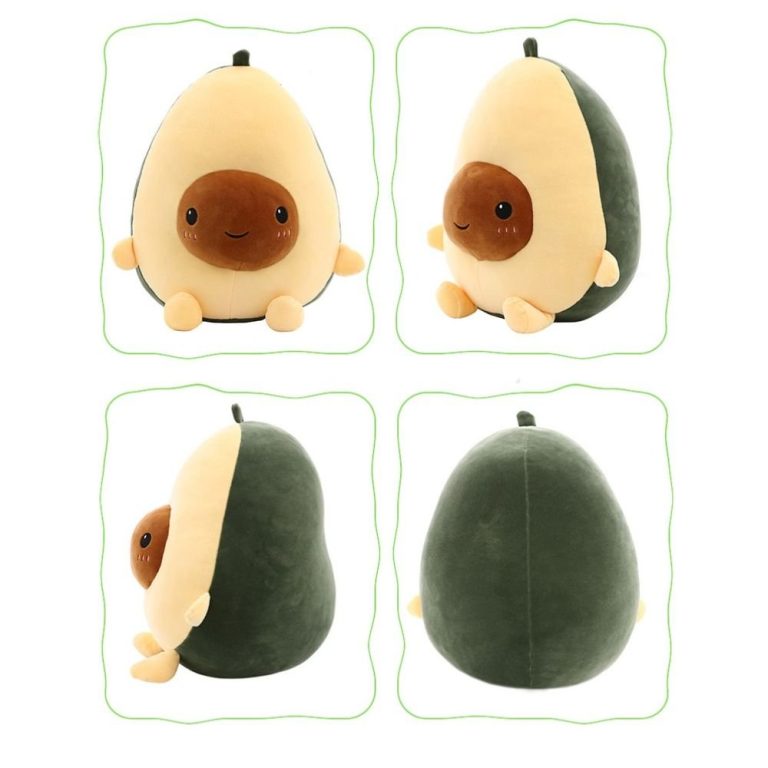 Peluche-avocat-kawaii-moelleuse-en-forme-de-fruit-coupe-avec-noyau-souriant-picture-7