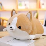 Peluche-chien-corgi-moelleuse-au-corps-rebondi-et-oreilles-dressees-picture-8
