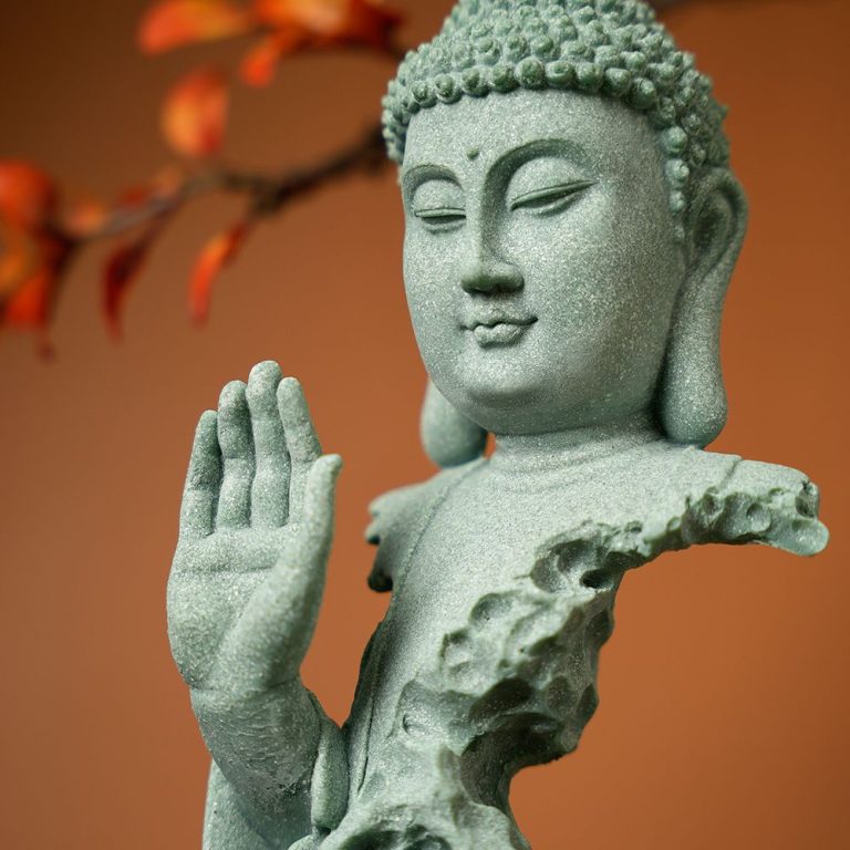 Petite-statue-Bouddha-a-leffet-pierre-pour-decoration-interieure-picture-4