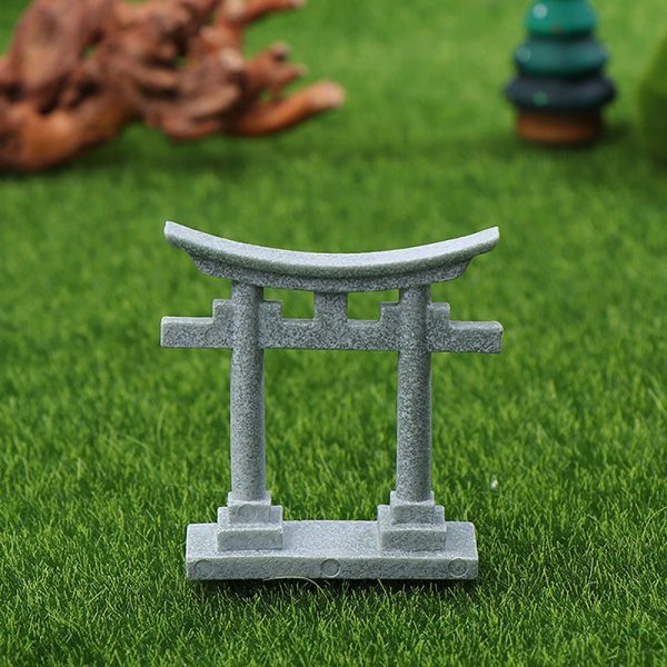 Torii japonais miniature en résine