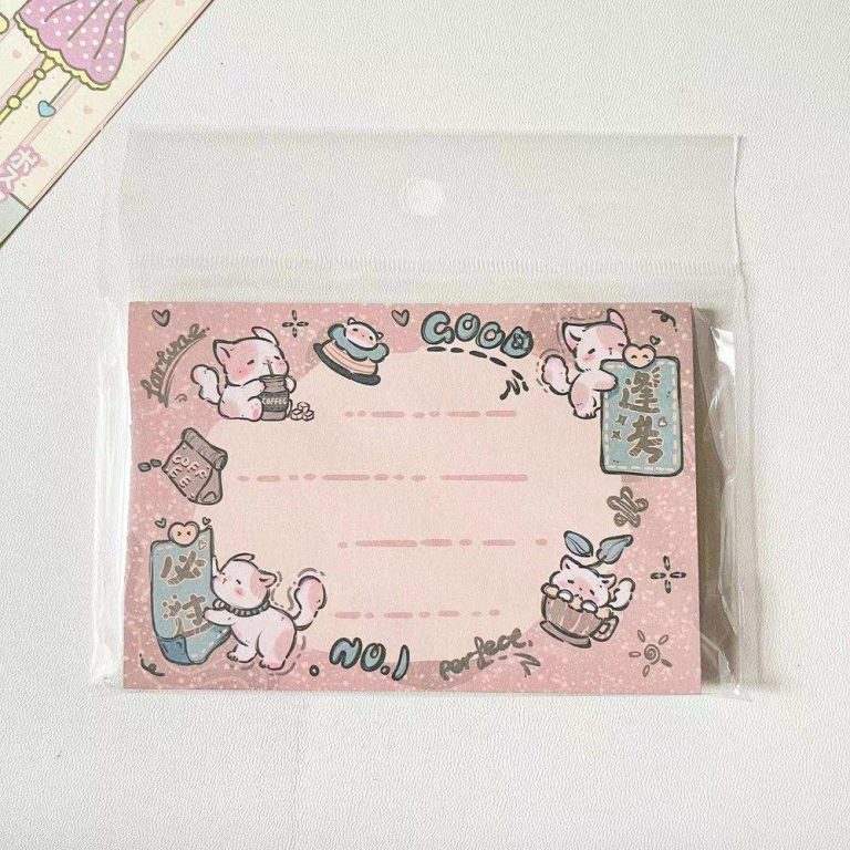Post-it-kawaii-a-motifs-de-chatons-etoiles-et-curs-picture-5