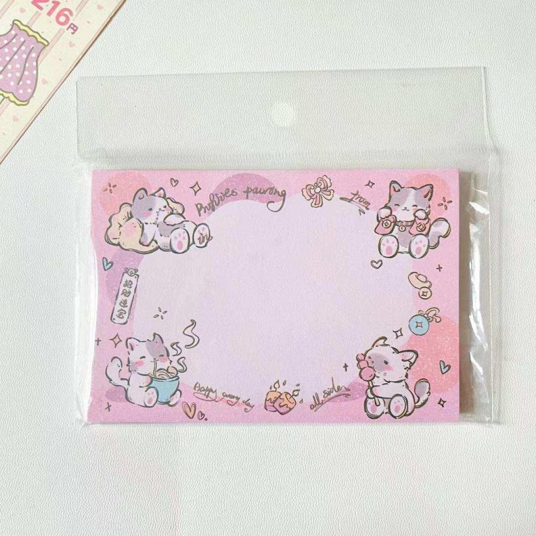 Post-it-kawaii-a-motifs-de-chatons-etoiles-et-curs-picture-6