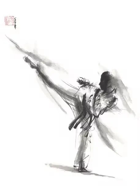 Poster-arts-martiaux-sur-toile-en-art-mural-japonais-picture-10