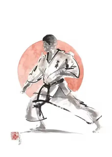 Poster-arts-martiaux-sur-toile-en-art-mural-japonais-picture-6