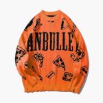 Pull-maille-oversize-streetwear-orne-de-symboles-punk-et-de-finitions-destructur-picture-7