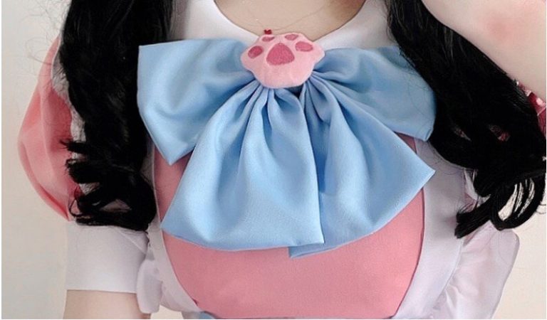 Robe-de-cosplay-maid-cafe-style-kawaii-a-tablier-blanc-et-serre-tete-avec-oreill-picture-6