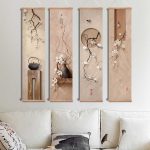 Rouleau-mural-asiatique-a-suspendre-pour-une-decoration-murale-zen-picture-1