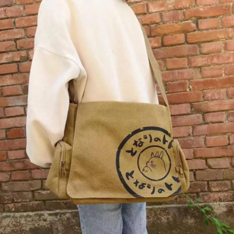 Sac-a-bandouliere-en-toile-kaki-avec-motif-japonais-picture-4