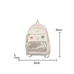 Sac-a-dos-kawaii-pour-enfant-avec-poche-transparente-zippee-et-etoiles-brodees-picture-1-1