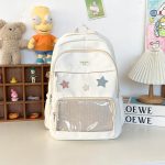 Sac-a-dos-kawaii-pour-enfant-avec-poche-transparente-zippee-et-etoiles-brodees-picture-6