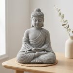 Statue-bouddha-exterieur-en-resine-aspect-pierre-pour-decoration-zen-de-jardin-o-picture-1-2