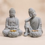 Statue-de-bouddha-assis-en-meditation-avec-porte-encens-integre-sur-fleur-de-lot-miniature