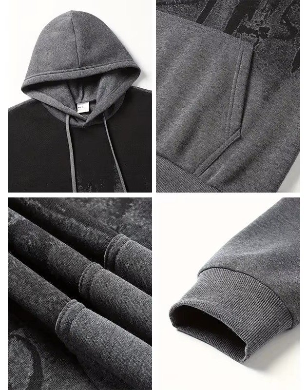 Sweat-a-capuche-koi-yin-yang-streetwear-japonais-a-manches-eclaboussees-picture-2