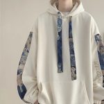 Sweat à capuche oversize imprimé d'oursons en peluche avec poche kangourou et broderie