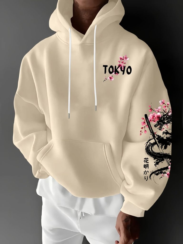 Sweat-a-capuche-streetwear-japonais-avec-dragon-katana-et-fleurs-de-cerisier-picture-3