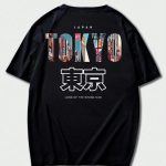 T-shirt-Tokyo-femme-en-coton-a-imprime-urbain-japonais-picture-10