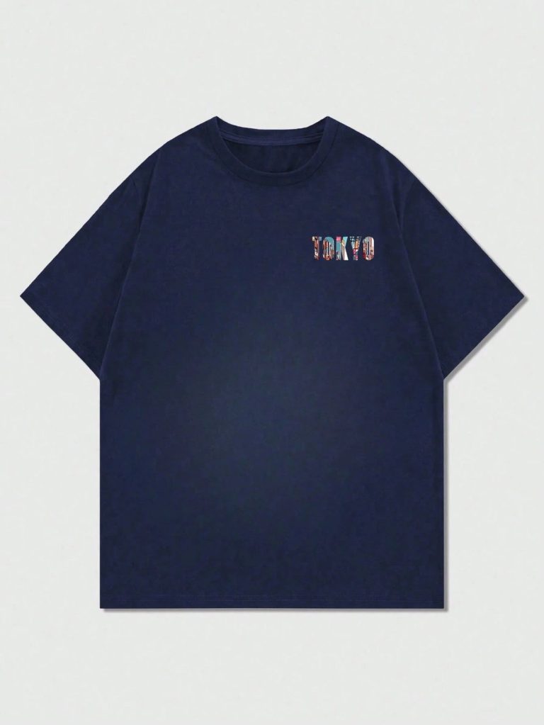 T-shirt-Tokyo-femme-en-coton-a-imprime-urbain-japonais-picture-4