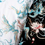 T-shirt-brode-streetwear-en-coton-a-motifs-de-phenix-picture-3