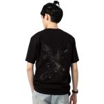 T-shirt-col-rond-a-phenix-japonais-brode-dans-le-dos-picture-3