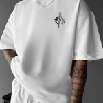 T-shirt-dragon-japonais-a-col-rond-avec-carpe-koi-et-epee-picture-3