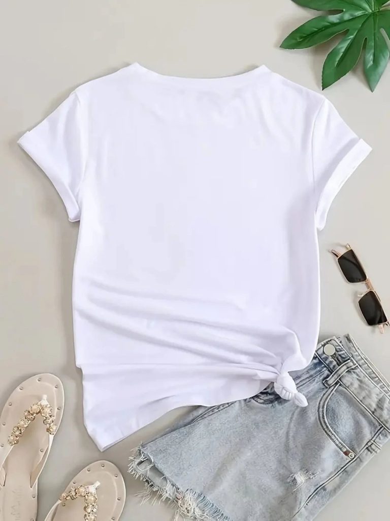 T-shirt-femme-a-imprime-chat-porte-bonheur-japonais-et-fleurs-de-cerisier-picture-4