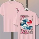 T-shirt-imprime-japonais-a-motifs-de-la-grande-vague-de-Kanagawa-picture-1
