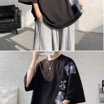 T-shirt-oversize-homme-a-motifs-doursons-et-poche-brodee-picture-7