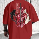 T-shirt-oversize-imprime-japonais-a-carpes-koi-et-katana-au-dos-picture-6