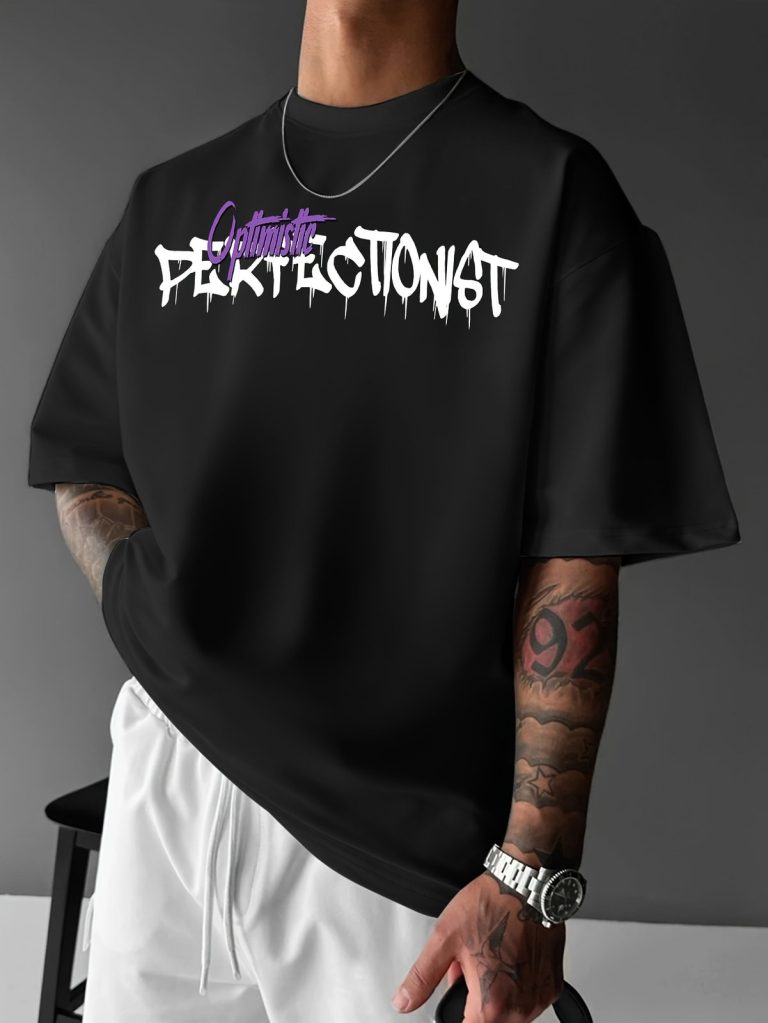 T-shirt-streetwear-homme-en-coton-avec-imprime-ours-stylise-en-deux-teintes-et-i-picture-12