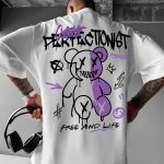 T-shirt-streetwear-homme-en-coton-avec-imprime-ours-stylise-en-deux-teintes-et-i-picture-6