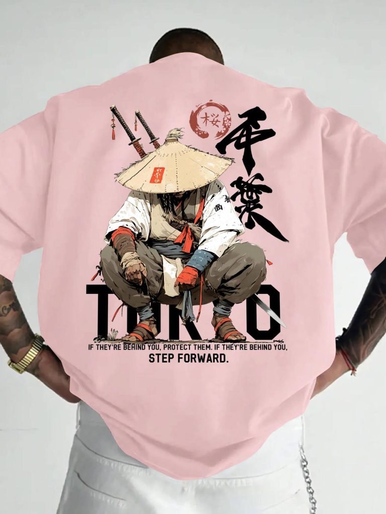 T-shirt-streetwear-japonais-avec-illustration-de-samourai-et-inscription-Tokyo-picture-5