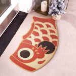 Tapis-poisson-japonais-a-ecailles-graphiques-et-il-cercle-pour-decoration-interi-picture-10