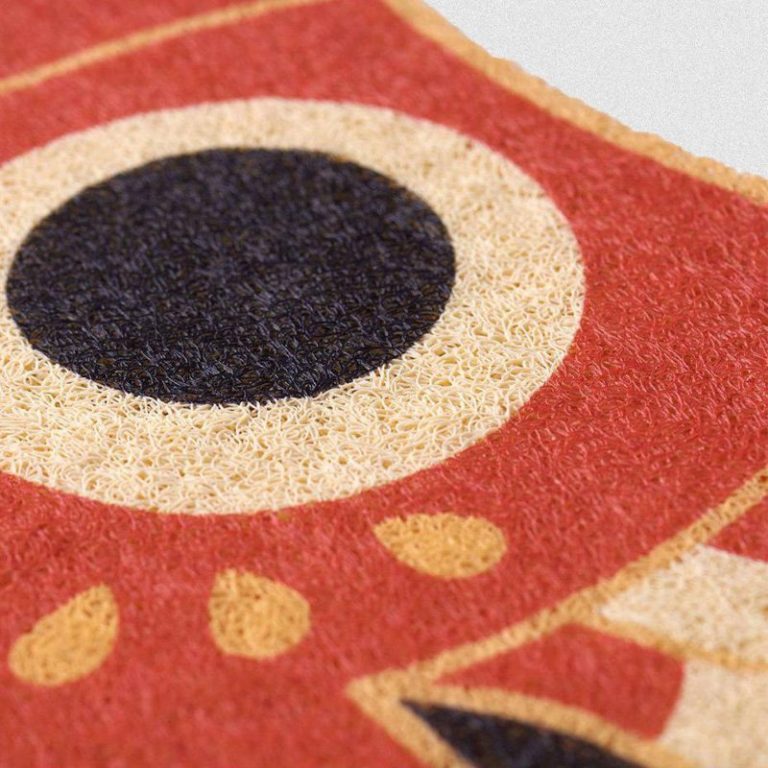 Tapis-poisson-japonais-a-ecailles-graphiques-et-il-cercle-pour-decoration-interi-picture-8
