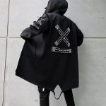 Veste-a-capuche-streetwear-japonaise-a-imprimes-en-croix-au-dos-picture-1