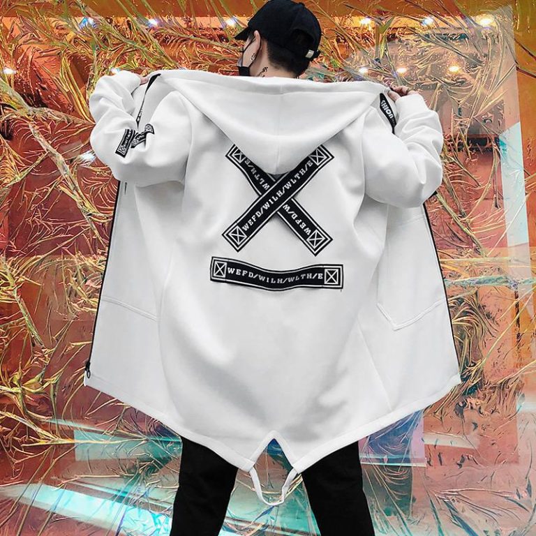 Veste-a-capuche-streetwear-japonaise-a-imprimes-en-croix-au-dos-picture-4