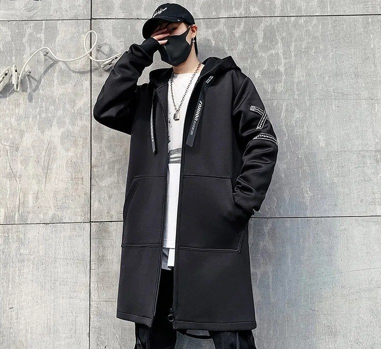 Veste-a-capuche-streetwear-japonaise-a-imprimes-en-croix-au-dos-picture-6