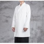 Veste-de-meditation-croisee-coton-lin-style-traditionnel-japonais-picture-10