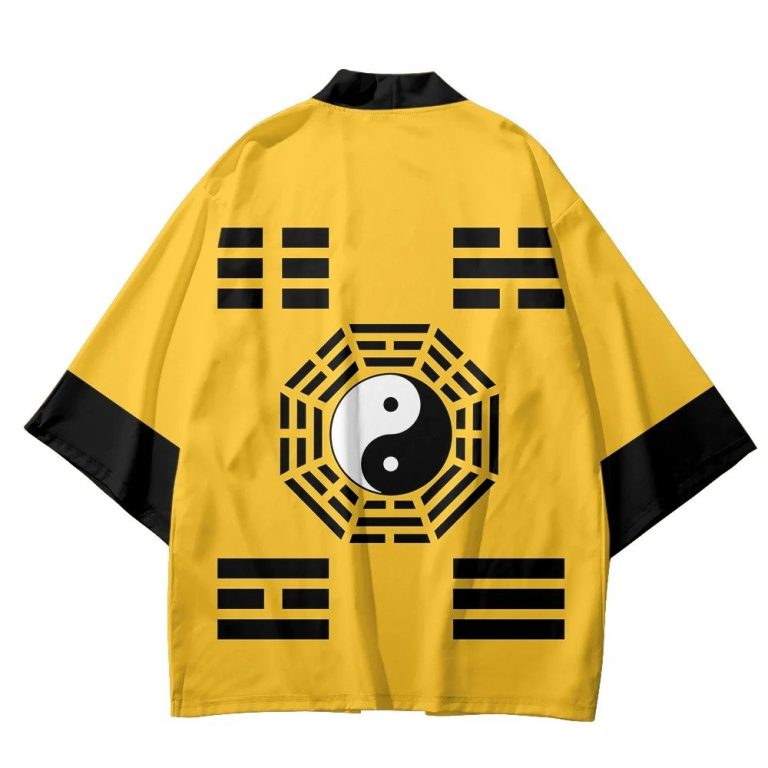 Veste-kimono-femme-et-homme-a-motifs-yin-yang-et-bagua-picture-1