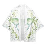 Veste-kimono-japonais-courte-femme-a-motifs-de-papillons-et-etoiles-picture-1