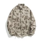 Veste-surchemise-homme-style-chinois-a-motif-tie-dye-et-cordons-picture-1