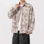 Veste-surchemise-homme-style-chinois-a-motif-tie-dye-et-cordons-picture-2