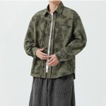 Veste-surchemise-homme-style-chinois-a-motif-tie-dye-et-cordons-picture-3