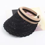Visiere-femme-soleil-en-dentelle-florale-ajouree-pour-protection-frontale-et-lat-picture-3