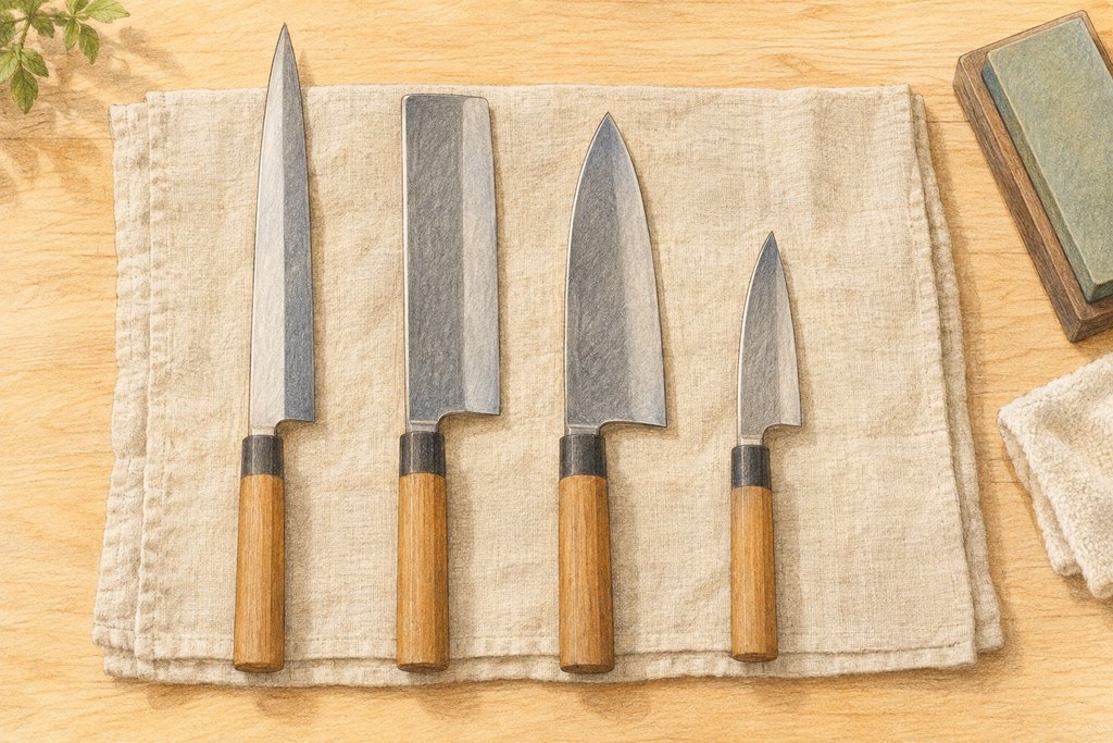 Choisir son couteau japonais pour couper le saumon à sushi