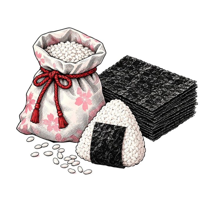 Riz et Algues à Sushi