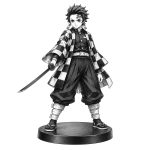 Vignette figurines demon slayer blanc