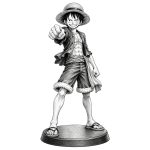 Vignette figurines one piece blanc