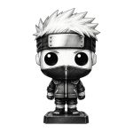 Vignette funko pop naruto blanc