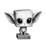 Vignette funko pop pokemon blanc